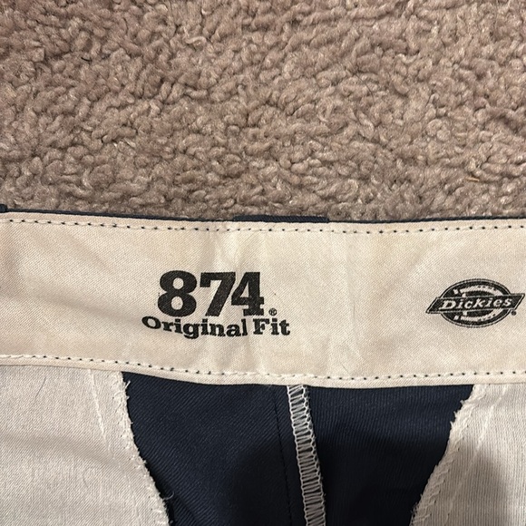 Navy Blue Dickies 874 Original Fit. - Picture 3 of 3